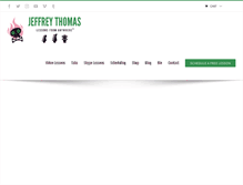 Tablet Screenshot of jeffrey-thomas.com